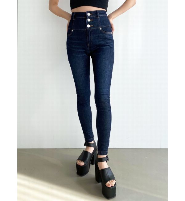 EMODA「【ELDER】MONSTERハイウエストデニム」|デニム|