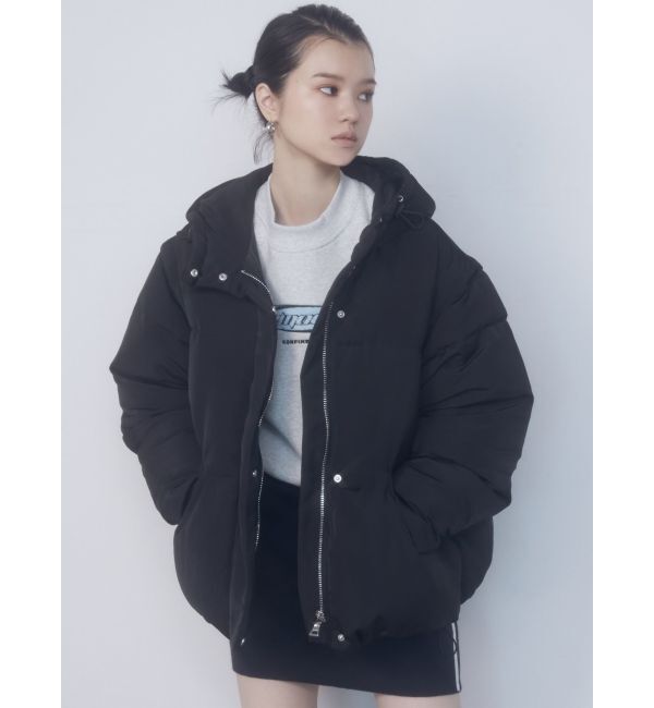 EMODA「2WAYオーバーフードダウン」|ブルゾン・スタジャン|