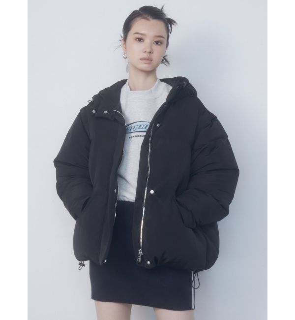 EMODA「2WAYオーバーフードダウン」|ブルゾン・スタジャン|