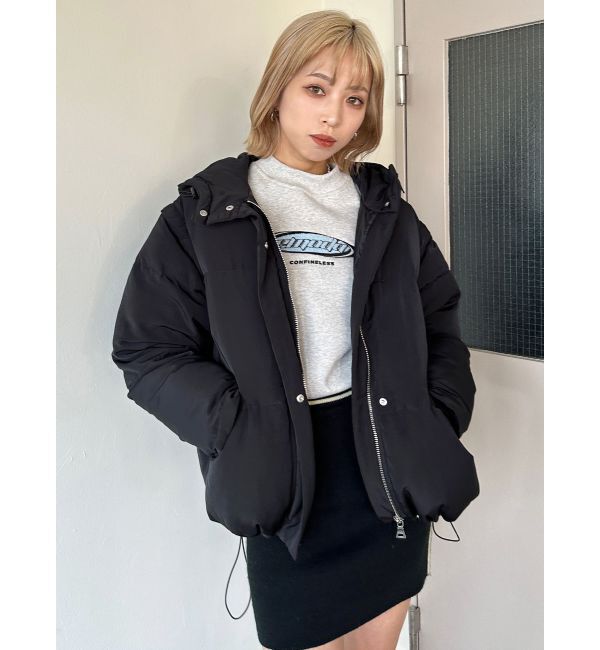 EMODA「2WAYオーバーフードダウン」|ブルゾン・スタジャン|