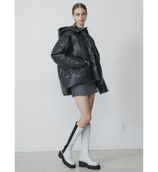 EMODA「2WAYオーバーフードダウン」|ブルゾン・スタジャン|