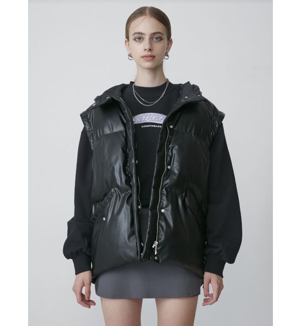 EMODA「2WAYオーバーフードダウン」|ブルゾン・スタジャン|