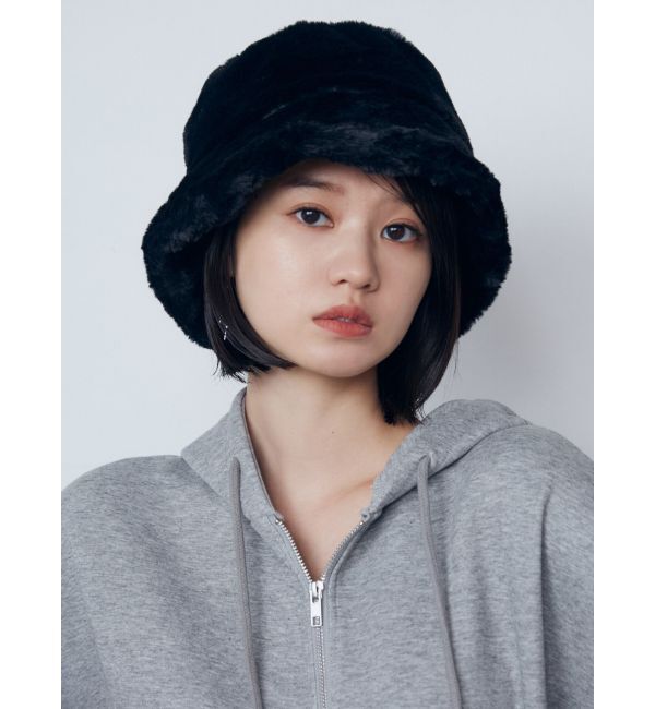 EMODA「ボリュームフェイクファーハット」|ハット|