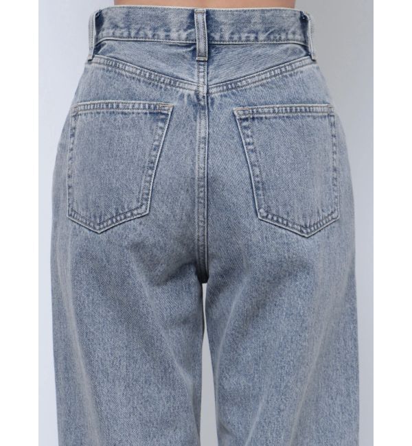 EMODA「ルーズワイドハイウエストジーンズ」|デニム|