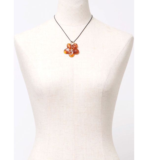 EMODA「フラワーストリングネックレス」|ネックレス|