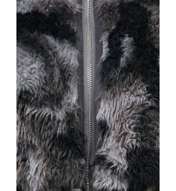 EMODA「シングルミニボアブルゾン」|ブルゾン・スタジャン|