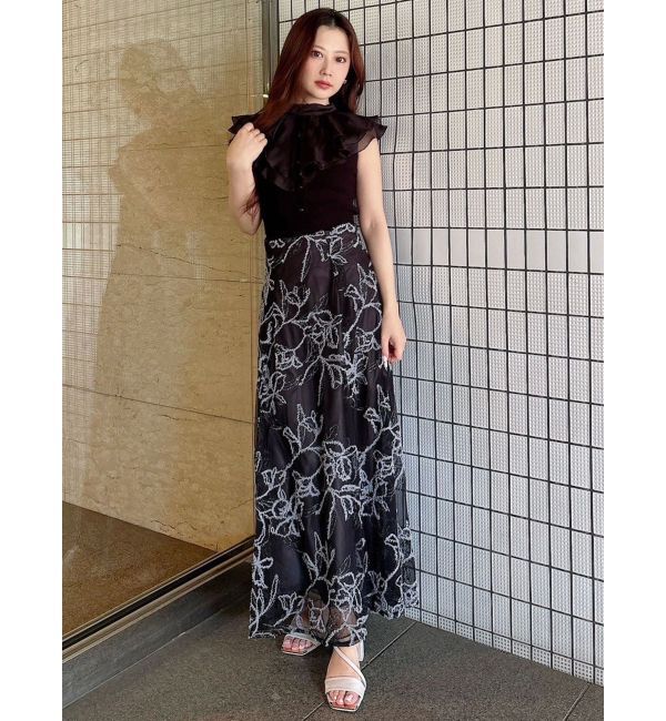 MERCURYDUO「エンブロイダリースカート」|スカート|