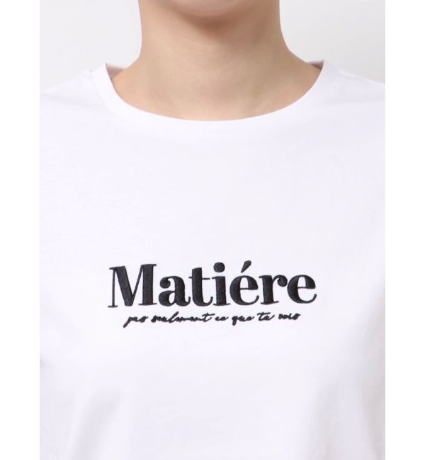 MERCURYDUO「刺繍ロゴTシャツ」|Tシャツ・カットソー|