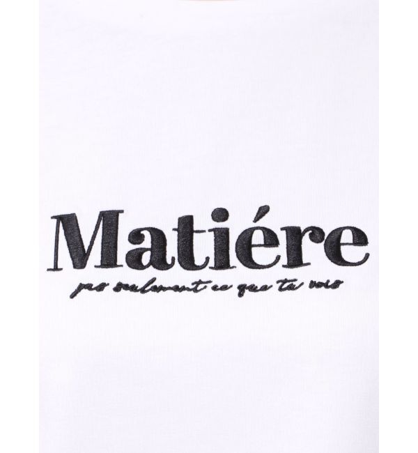 MERCURYDUO「刺繍ロゴTシャツ」|Tシャツ・カットソー|