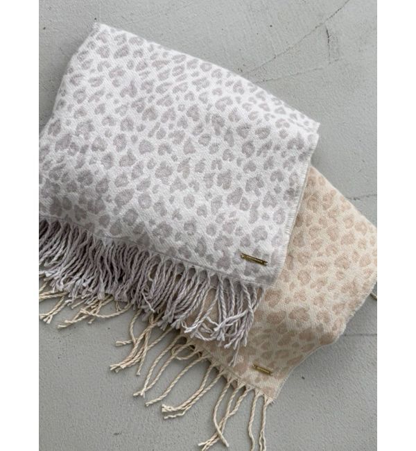 MERCURYDUO「レオパードストール」|ストール|