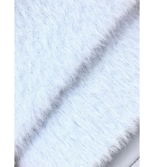 MERCURYDUO「ミニシャギーハーフジップニット」|ニット・セーター|