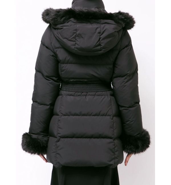 MERCURYDUO「フェイクファー付きアライドロングダウン」|ダウン|