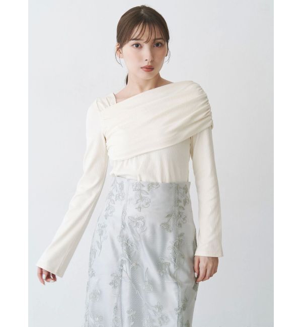 MERCURYDUO「エンブロイダリーマーメイドスカート」|スカート|