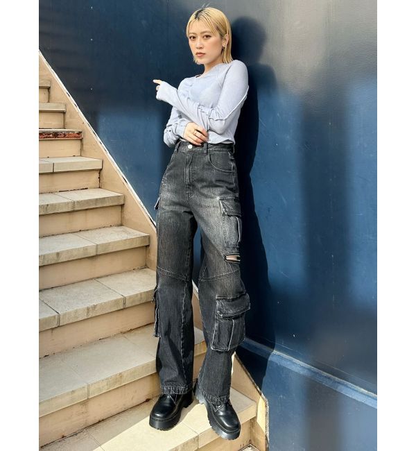 MURUA「レースアップショートブーツ」|ショートブーツ|