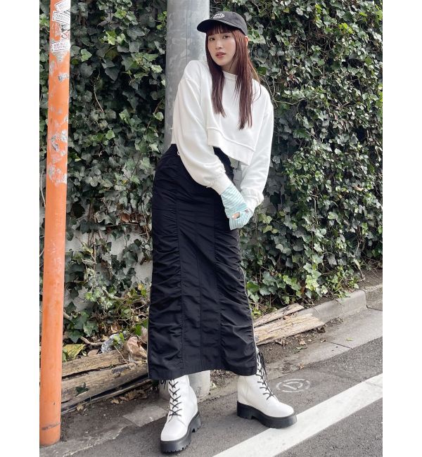 MURUA「レースアップショートブーツ」|ショートブーツ|