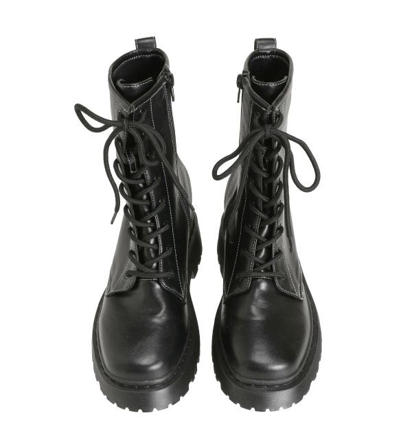 MURUA「レースアップショートブーツ」|ショートブーツ|