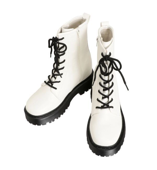 MURUA「レースアップショートブーツ」|ショートブーツ|