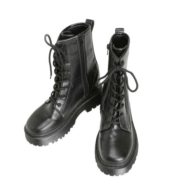 MURUA「レースアップショートブーツ」|ショートブーツ|