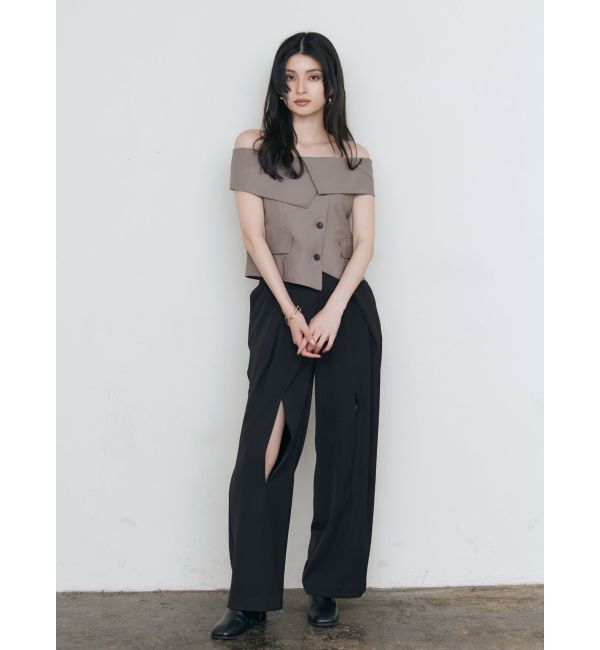 MURUA「オフショルマニッシュブラウス」|シャツ・ブラウス|