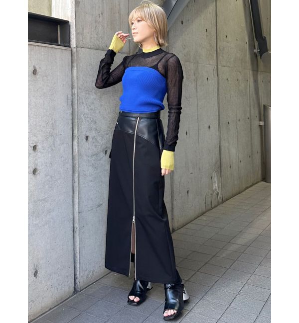 MURUA「ベアレイヤードニット」|ニット・セーター|