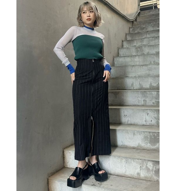 MURUA「ベアレイヤードニット」|ニット・セーター|