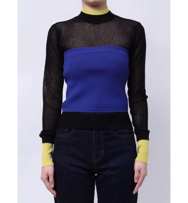 MURUA「ベアレイヤードニット」|ニット・セーター|