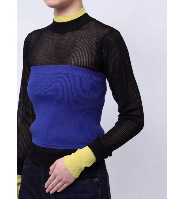 MURUA「ベアレイヤードニット」|ニット・セーター|