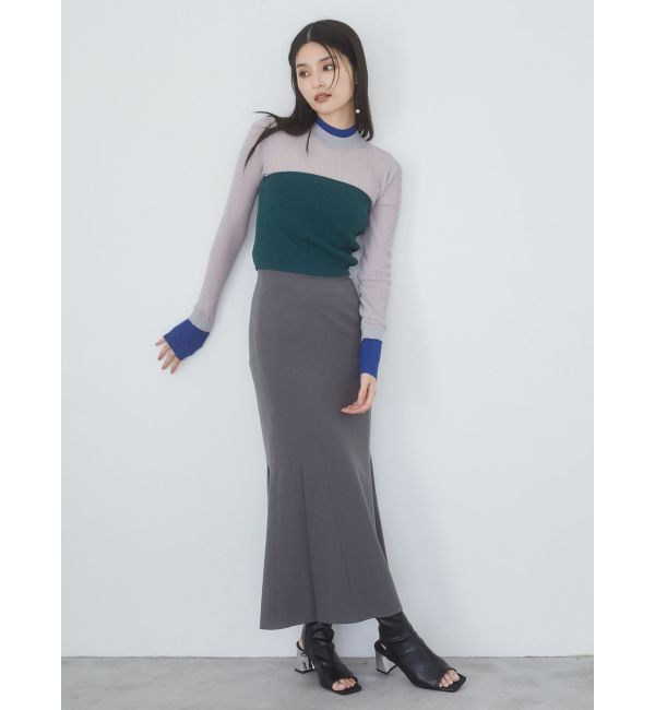 MURUA「ベアレイヤードニット」|ニット・セーター|