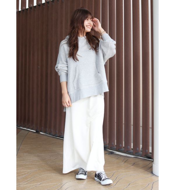 Ungrid「スリットワイドパーカー」|パーカー|