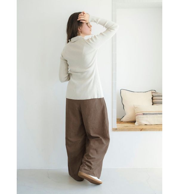 Ungrid「ピーチ起毛ラフパンツ」|その他|