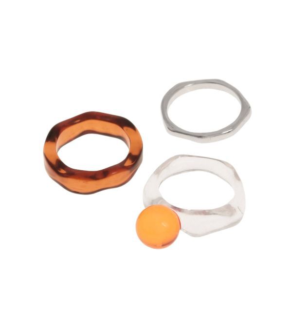 Ungrid「デザインクリアリングセット」|リング|