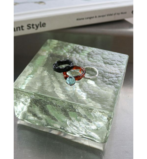 Ungrid「デザインクリアリングセット」|リング|ブルー