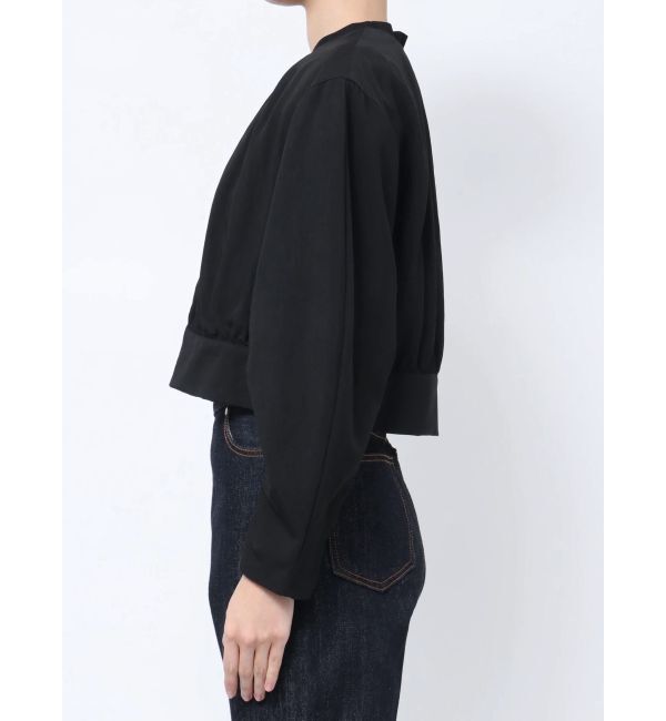 LAGUNAMOON「コクーンスリーブショートブルゾン」|ブルゾン・スタジャン|