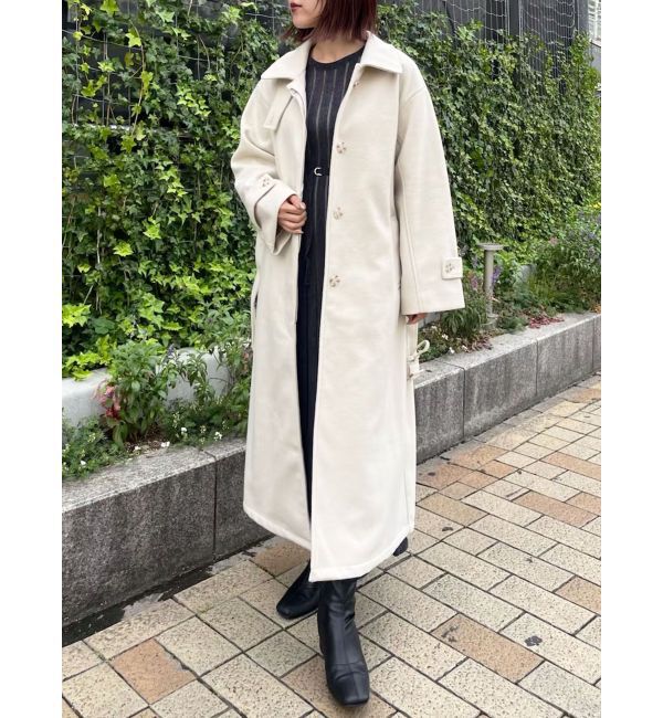 LAGUNAMOON「ステンカラーロングコート」|ステンカラーコート|
