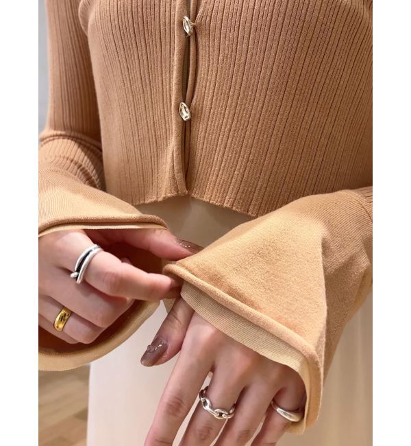 LAGUNAMOON「シアーデザインカーデセットキャミワンピース」|ワンピース|