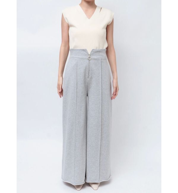 LAGUNAMOON「ZIPスウェットワイドフレアパンツ」|その他|