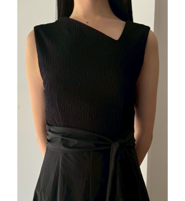 LAGUNAMOON「カットジャガードドッキングワンピース」|ワンピース|