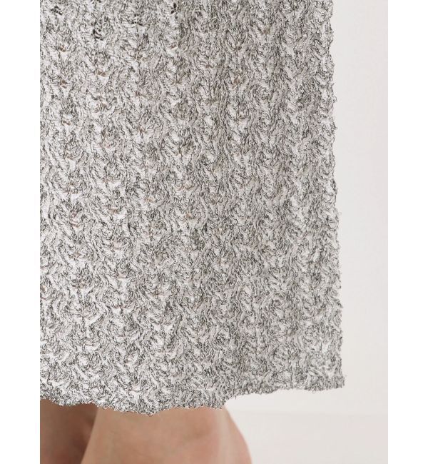 LAGUNAMOON「ミックスパターンカラーネックニットワンピース」|ワンピース|