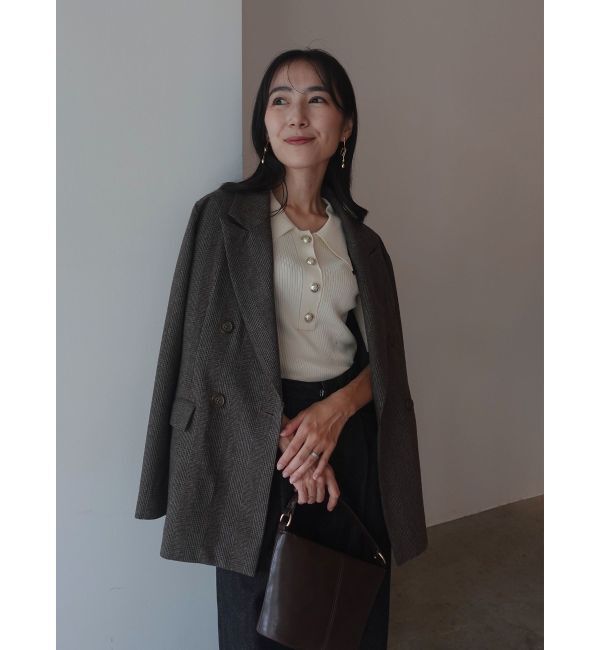 LAGUNAMOON「ダブルブレストテーラードジャケット」|テーラードジャケット|