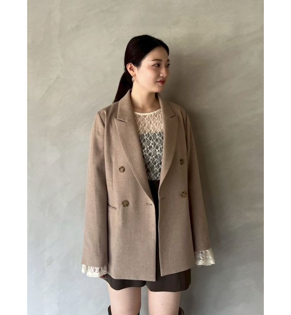 LAGUNAMOON「ダブルブレストテーラードジャケット」|テーラードジャケット|