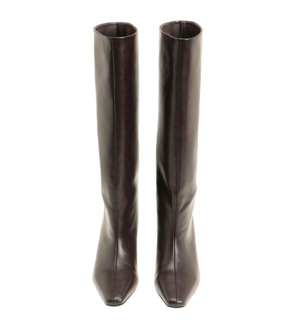 LAGUNAMOON「フレアヒールロングブーツ」|ロングブーツ|