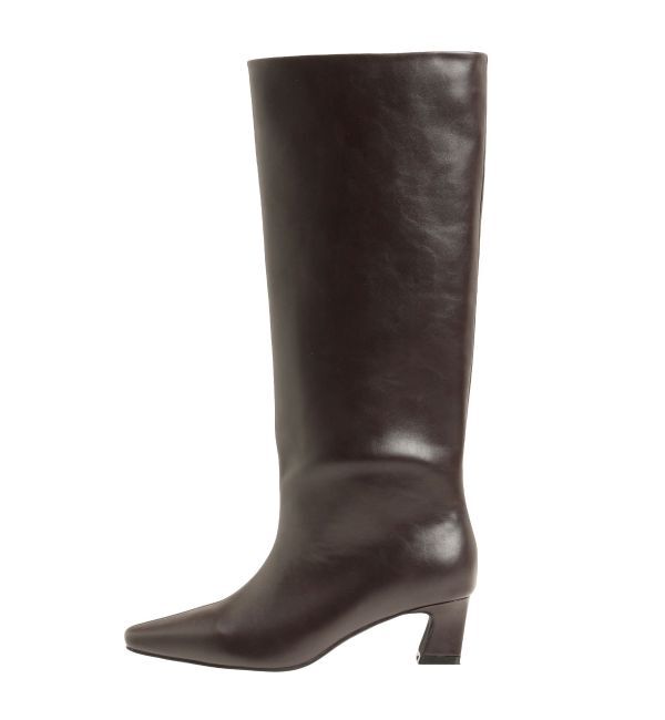 LAGUNAMOON「フレアヒールロングブーツ」|ロングブーツ|