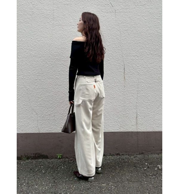 LAGUNAMOON「シアーオフショルニットプルオーバー」|ニット・セーター|