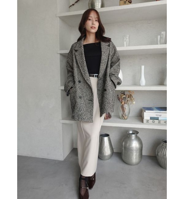 LAGUNAMOON「シアーオフショルニットプルオーバー」|ニット・セーター|