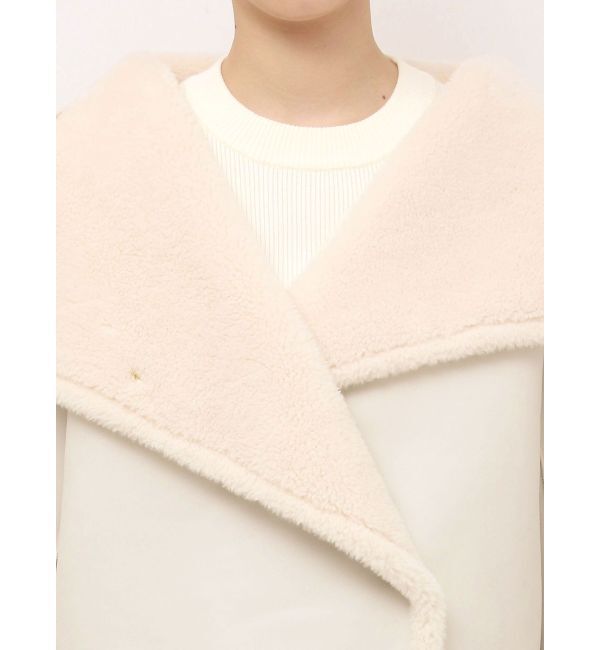 LAGUNAMOON「【REVIVAL】フェイクムートンスタンドカラーコート」|その他|