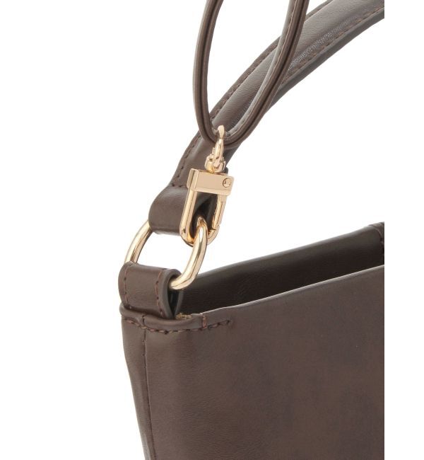 LAGUNAMOON「フェイクオイルレザー2WAYバッグ」|ハンドバッグ|