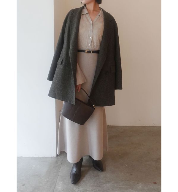 LAGUNAMOON「シアージャガードナローニットワンピース」|ワンピース|