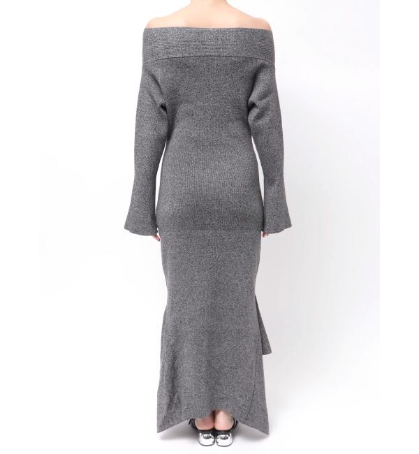 LAGUNAMOON「オフショルリブニットワンピース」|ワンピース|