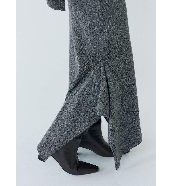 LAGUNAMOON「オフショルリブニットワンピース」|ワンピース|