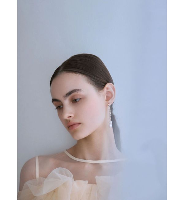 LAGUNAMOON「LADYボリュームチュールジャガードドレス」|ドレス|